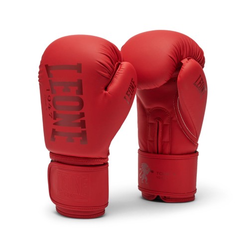 Gants LEONE "TONE X" rouge