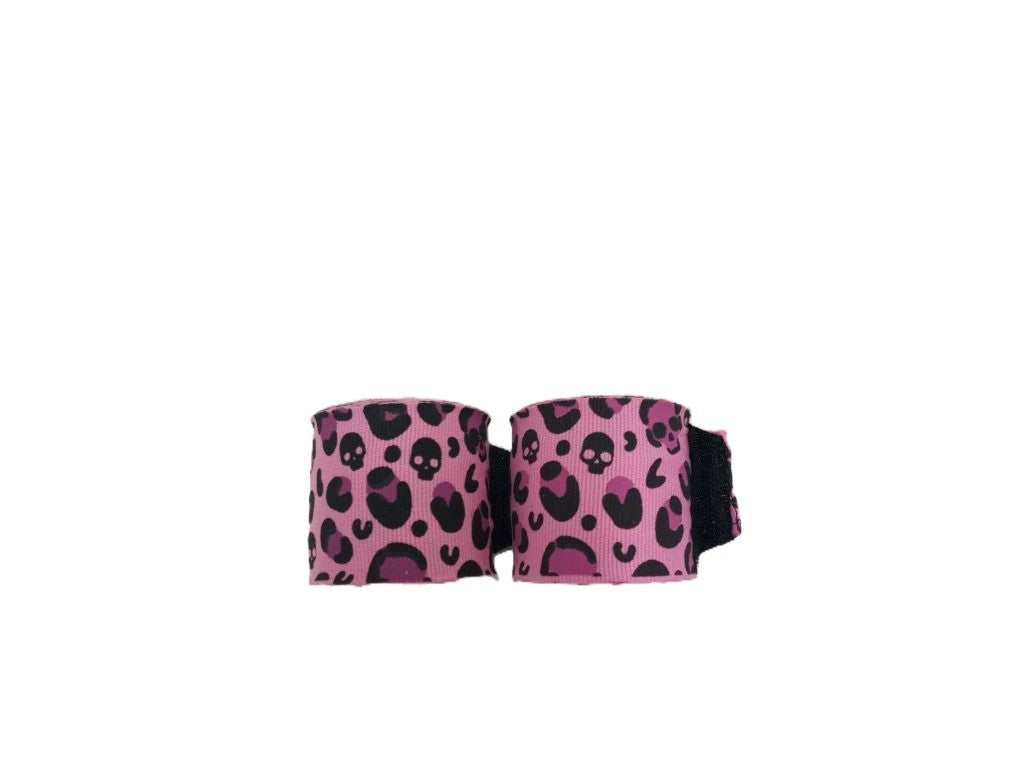 Bandes de boxe  Venum - Leopard rose bonbon