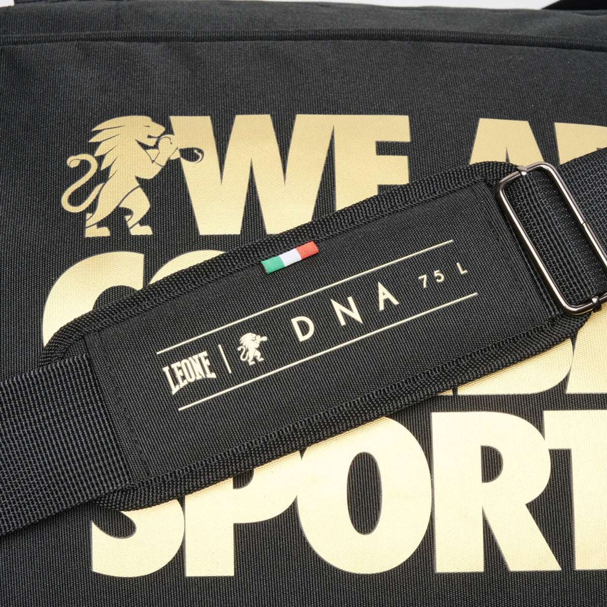 Sac de Sport 75L Leone 1947 - Noir Or