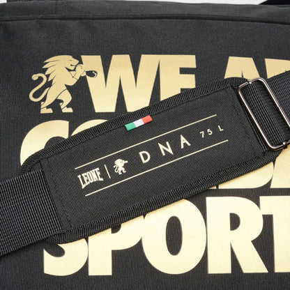 Sac de Sport 75L Leone 1947 - Noir Or