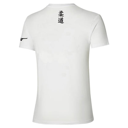 T-shirt judo Mizuno "Fuji"  - Blanc