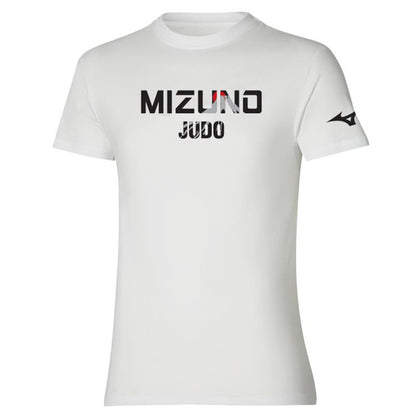 T-shirt judo Mizuno "Fuji"  - Blanc