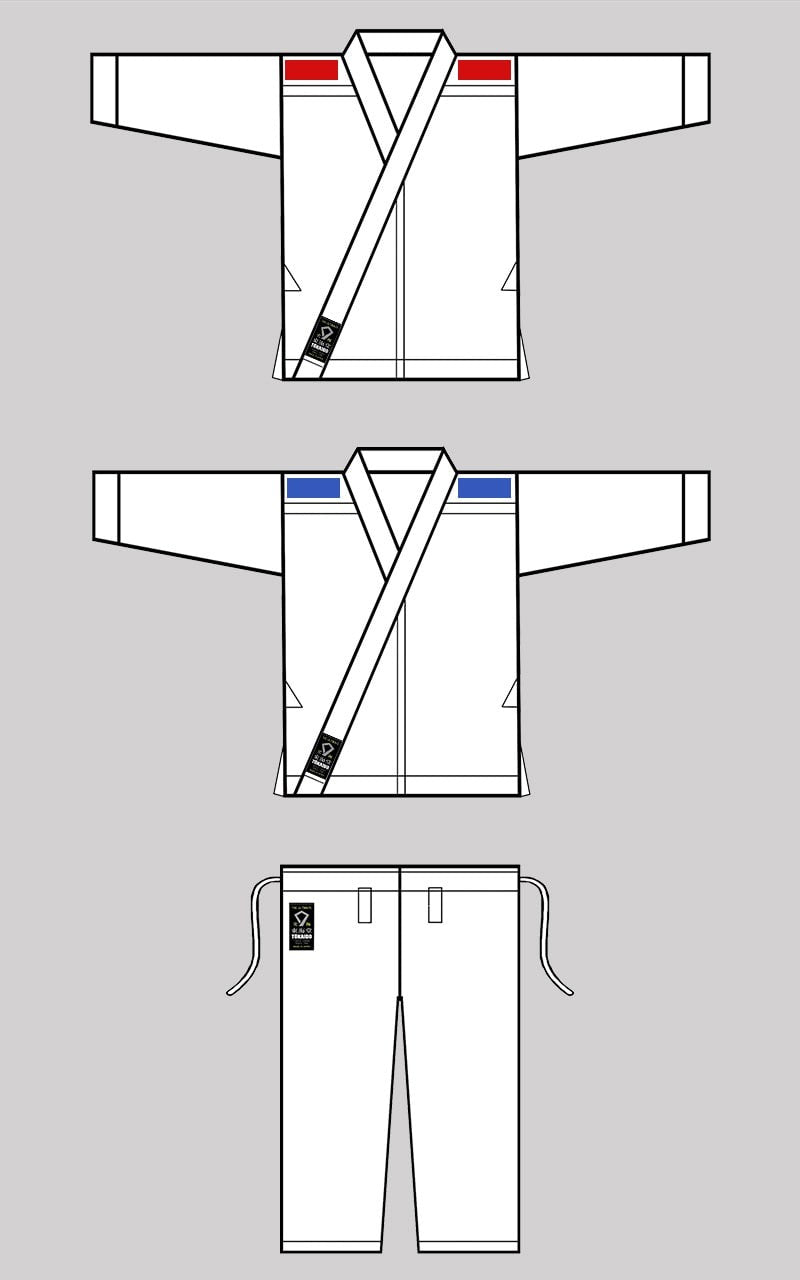 Karategi Set, TOKAIDO Kumite Master Junior, WKF