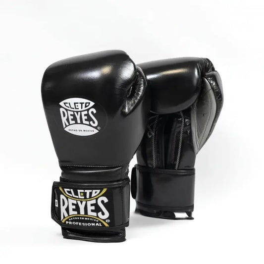 Gants de boxe REYES cuir top - NOIR