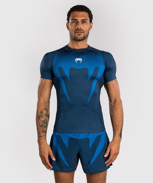 Rashguard Venum No Gi - Bleu Indigo