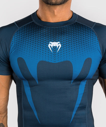 Rashguard Venum No Gi - Bleu Indigo