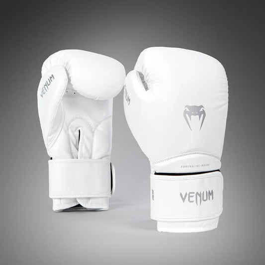 Gants de boxe Venum Contender 1.5 - Blanc/Argent
