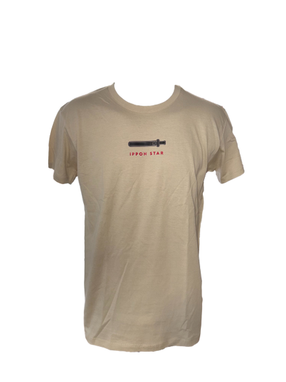 T-Shirt IPPON STAR "chanbara" - Crème