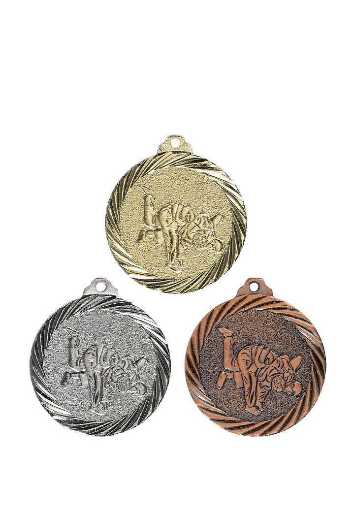 Médailles d'or frappée judo