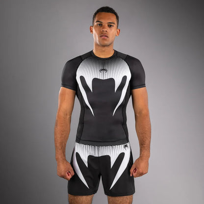 Rashguard No Gi Venum - Noir/Blanc
