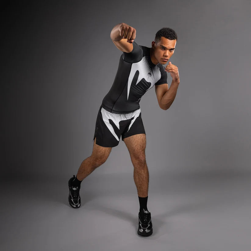 Rashguard No Gi Venum - Noir/Blanc