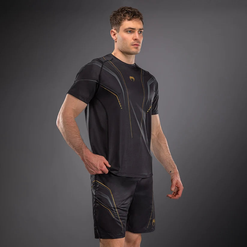 T-shirt Dry Tech Streamline Venum – Noir/Or