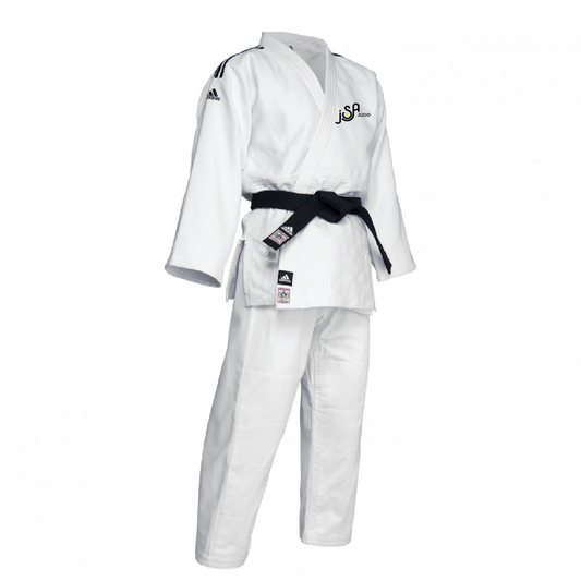 Kimono IJF Champion III coupe slim Adidas - Avec logo JSA