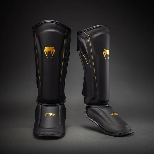Protège-tibias Streamline Venum – Noir/Or