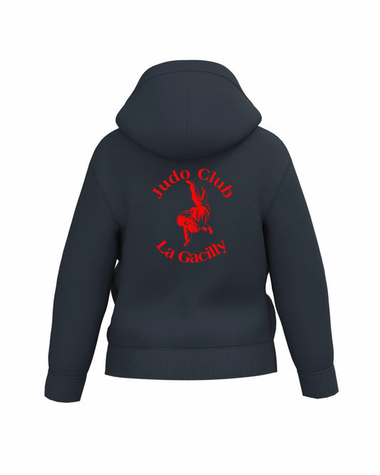 Sweat zippé à capuche enfant - Avec logo LA GACILLY