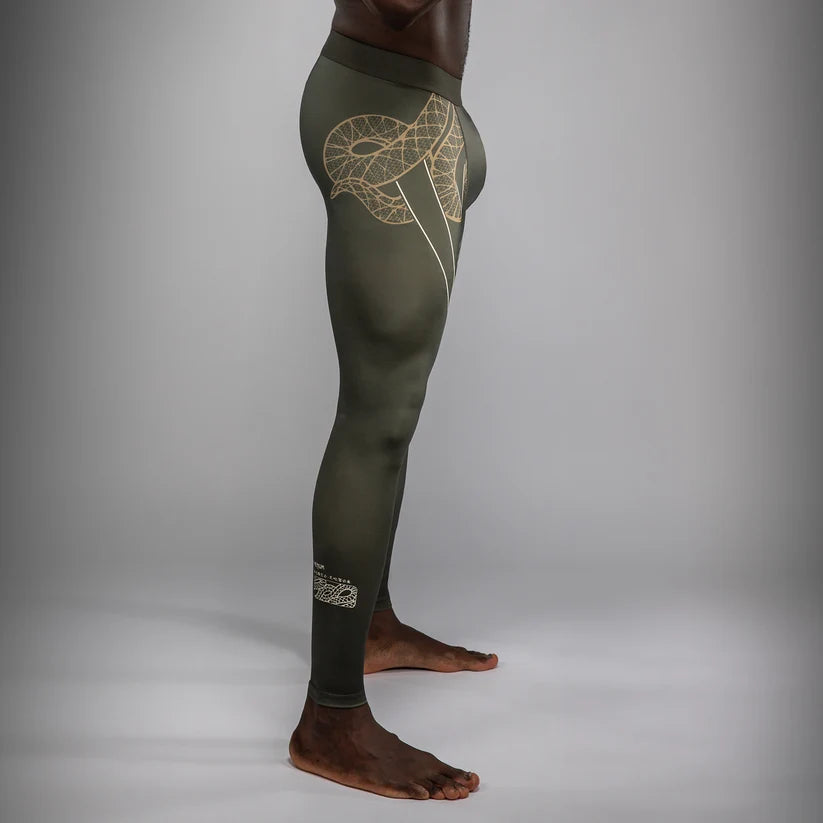 Pantalon de Compression Serpenti Venum – Kaki/Bronze/Ivoire