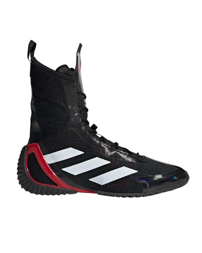 Chaussures de boxe Speedex Ultra Adidas - Noir/Blanc/Rouge