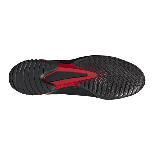 Chaussures de boxe Speedex Ultra Adidas - Noir/Blanc/Rouge