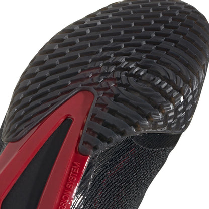 Chaussures de boxe Speedex Ultra Adidas - Noir/Blanc/Rouge