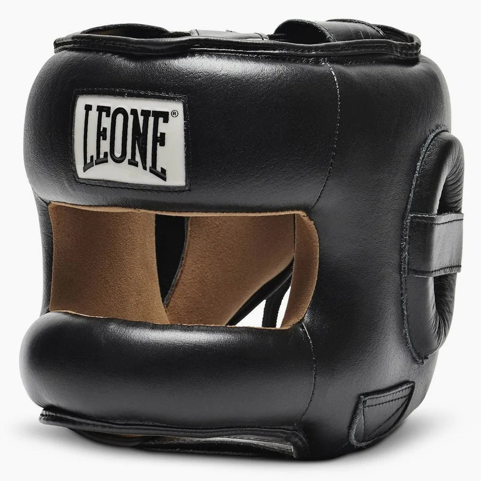 Casque de Boxe à Barre "Protection" Leone 1947 - Noir