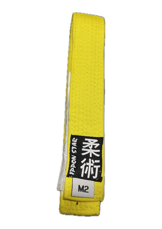 Ceinture JJB IPPON STAR - Jaune