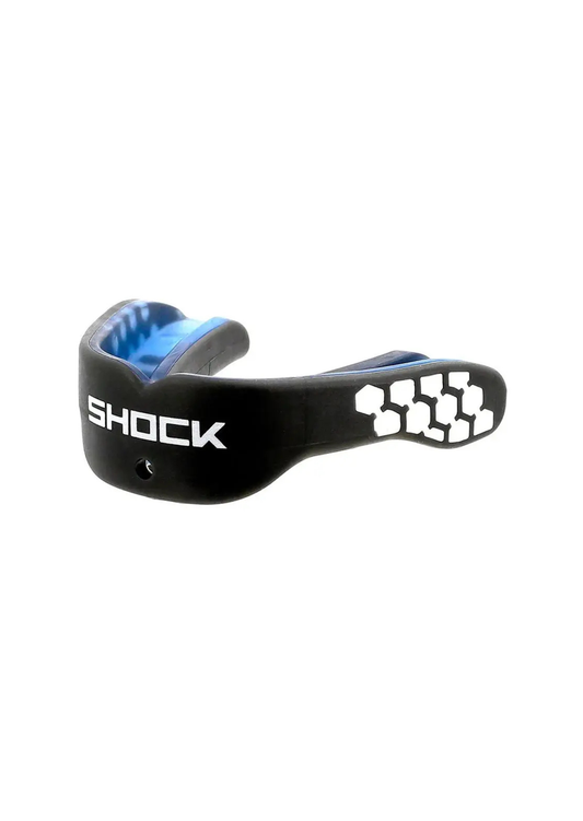 Protège dents gel max power Adulte shock doctor - Noir/Bleu