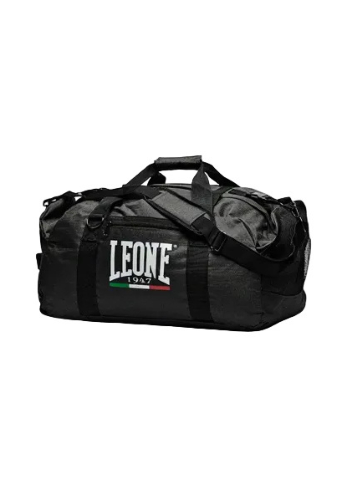 Sac de sport 2-en-1 "Borsone Zaino" Leone - Noir