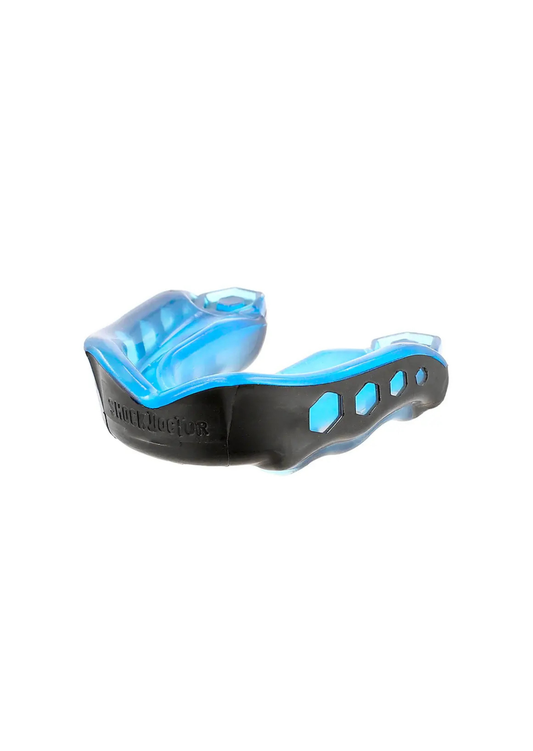 Protège dents "Gel MAX" Shockdoctor Adulte - Noir/Bleu