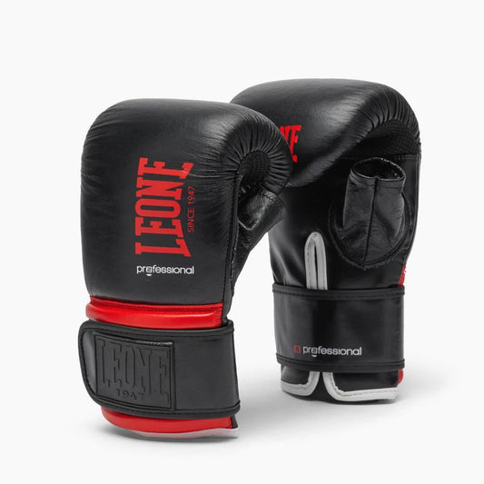 Gants de sac Leone "Professional 2" - Noir/Rouge