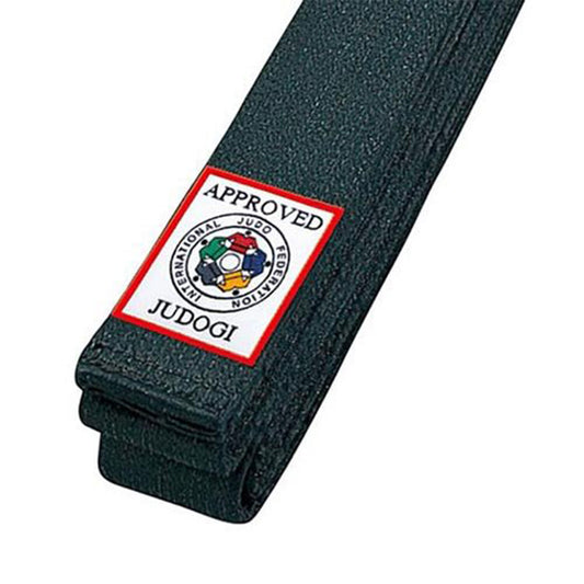 Ceinture Japon IJF Mizuno - Noire - LA GACILLY