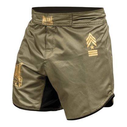 Short de MMA METAL BOXE - Vert militaire