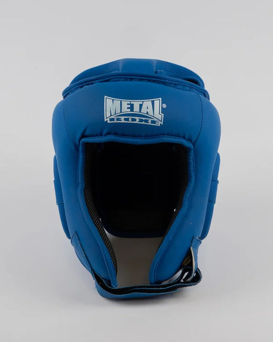 Casque de compétition Junior Metal Boxe - Bleu