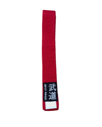 Sur-ceinture de compétition enfant Ippon Star - Rouge
