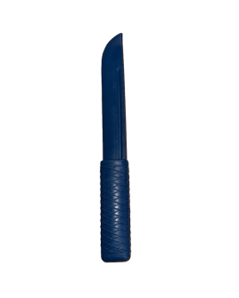 Couteau plastique jujitsu 24cm - Bleu
