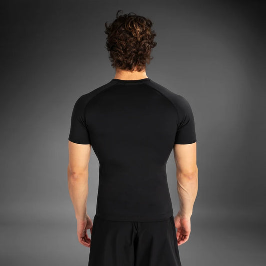Rashguard à manches courtes Contender Venum - Noir/Blanc