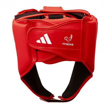 Casque de Boxe Compétition FFB ADIDAS – Rouge