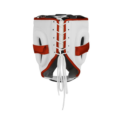 Casque de Boxe PRO Adidas - Blanc/Rouge