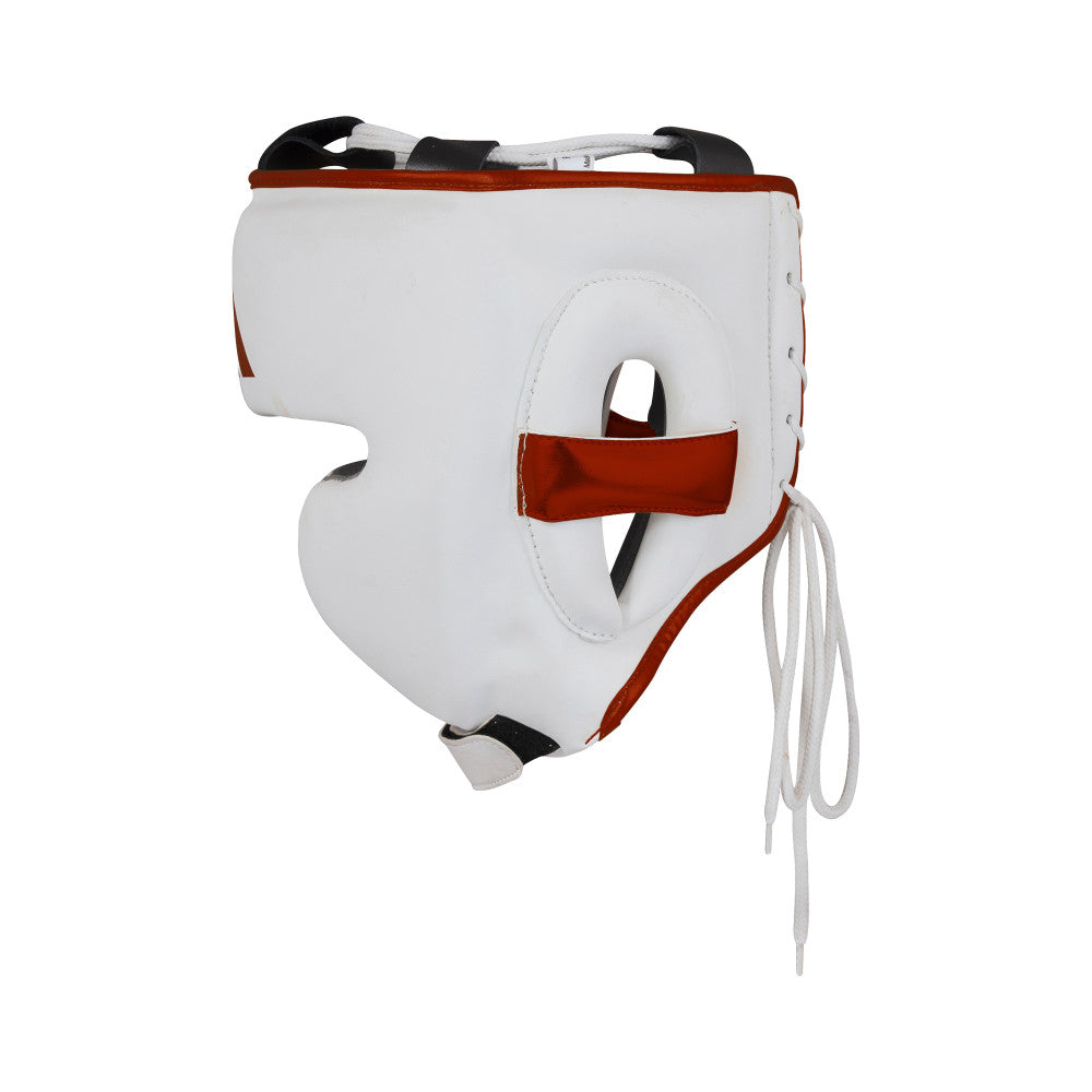 Casque de Boxe PRO Adidas - Blanc/Rouge