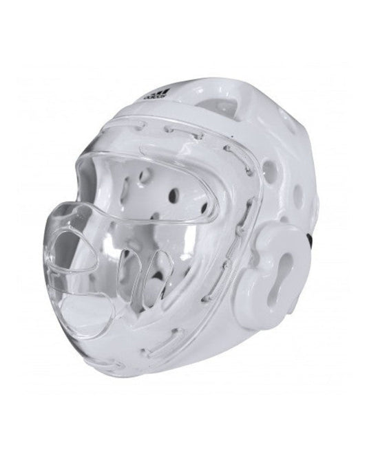 Casque à bulle blanc Adidas - ASSM TKD