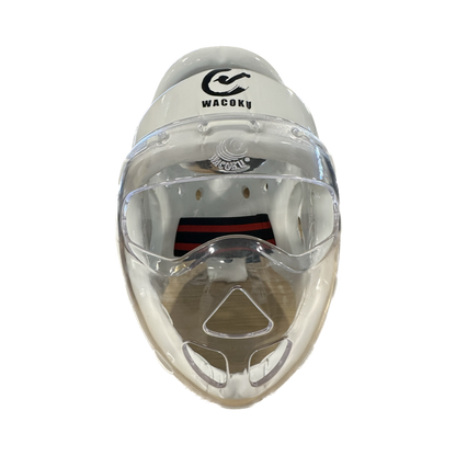 Casque à bulle blanc Wacoku - ASSM TKD