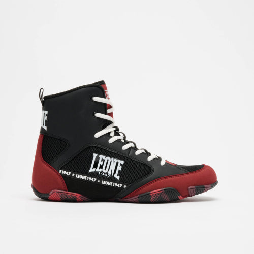 Chaussure de boxe "Premium" Leone 1947 - Rouge Camo