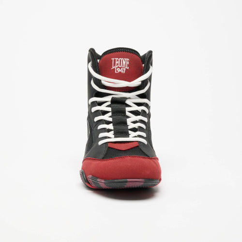 Chaussure de boxe "Premium" Leone 1947 - Rouge Camo