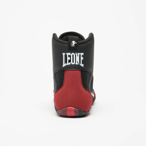 Chaussure de boxe "Premium" Leone 1947 - Rouge Camo