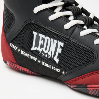 Chaussure de boxe "Premium" Leone 1947 - Rouge Camo