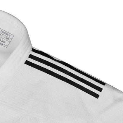 Kimono de Judo "Champion III" IJF Adidas - Slim/Blanc