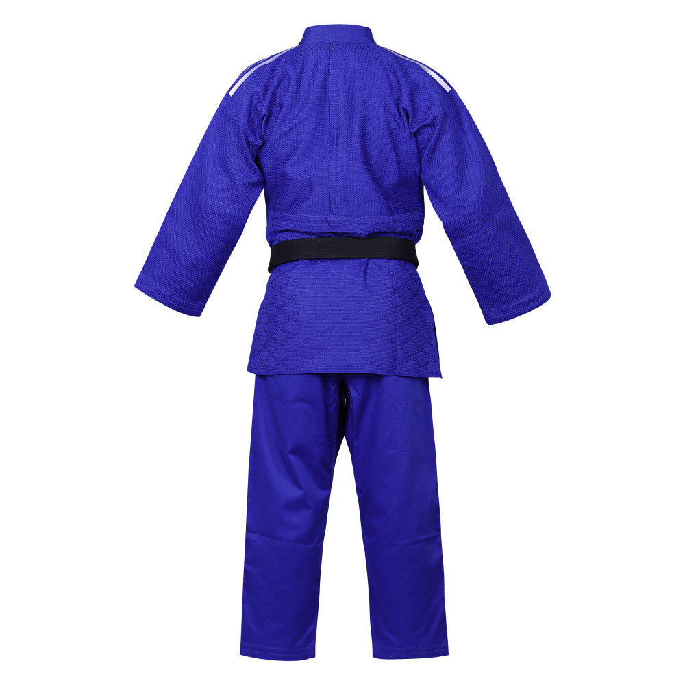 Kimono de Judo "Champion III" IJF Adidas - Slim/Bleu