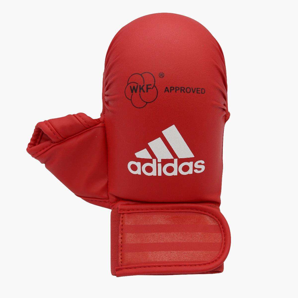 Gants de karate avec pouce Adidas - Bleu ou Rouge