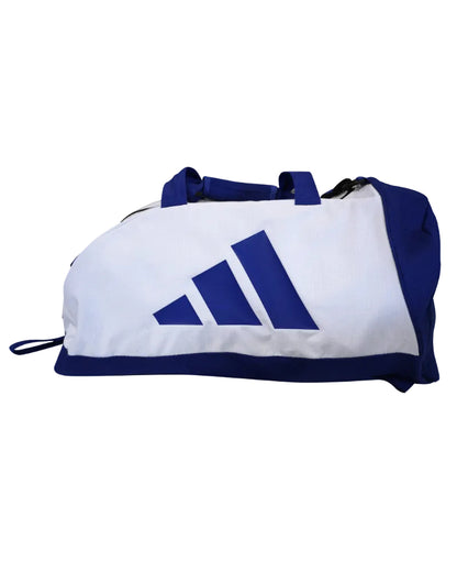 Sac de sport bi matière Adidas - Blanc/Bleu