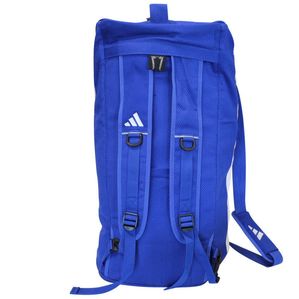 Sac de sport bi matière Adidas - Blanc/Bleu