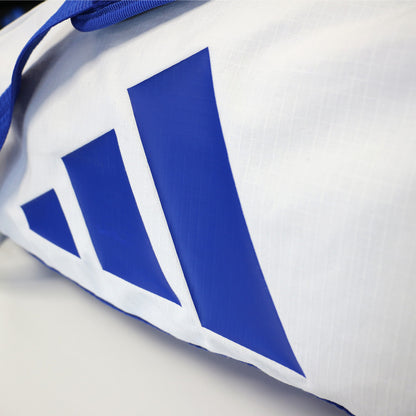 Sac de sport bi matière Adidas - Blanc/Bleu